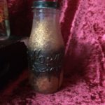 135 Halloween Spirit Bottel by joanna cronemiller